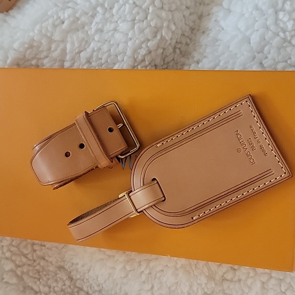 Louis Vuitton Bags Authentic Louis Vuitton Luggage Tag And Poignant